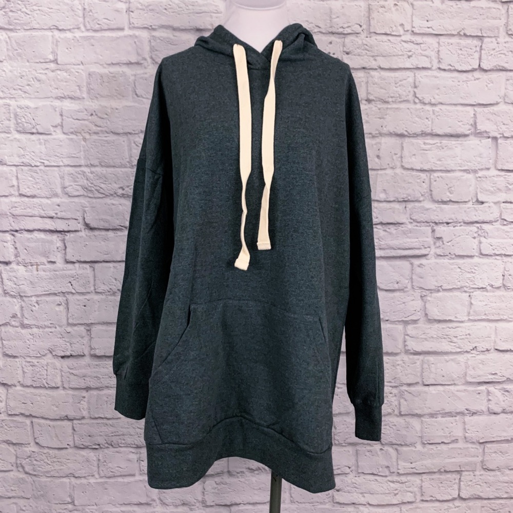 NWT Gray Comfy Hooded Sweatshirt